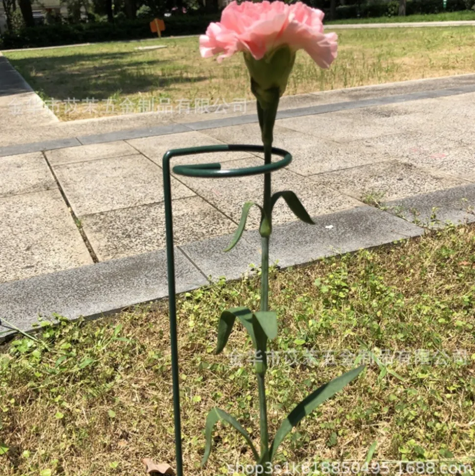 DTOPBUYAGE - Supports pour fleurs en fer forgé 25cm, 10 pièces dtopbuyage