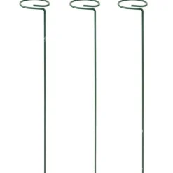 DTOPBUYAGE - Supports pour fleurs en fer forgé 25cm, 10 pièces dtopbuyage