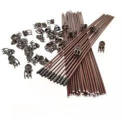 DTOPBUYAGE - Supports pour orchidées papillon support 40cm 10 pièces dtopbuyage