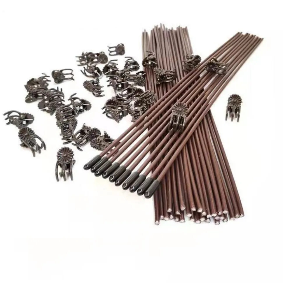 DTOPBUYAGE - Supports pour orchidées papillon support 40cm 10 pièces dtopbuyage