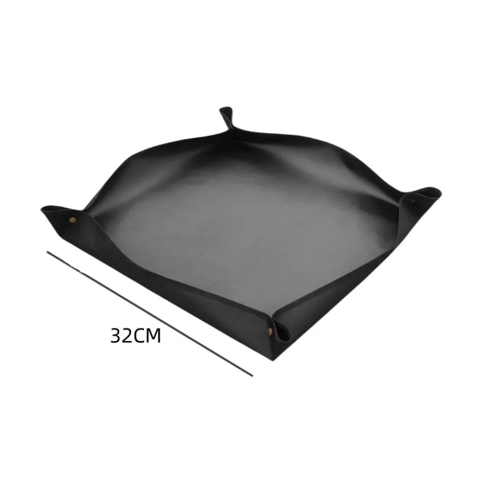 DTOPBUYAGE - Tapis de rempotage pour le jardinage noir, 32cmx32cm dtopbuyage