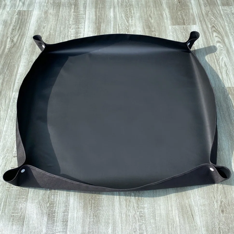 DTOPBUYAGE - Tapis de rempotage pour le jardinage noir, 32cmx32cm dtopbuyage