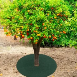 DTOPBUYAGE - Tissu de jardinage non - tissé diamètre 92cm lot de 5 dtopbuyage