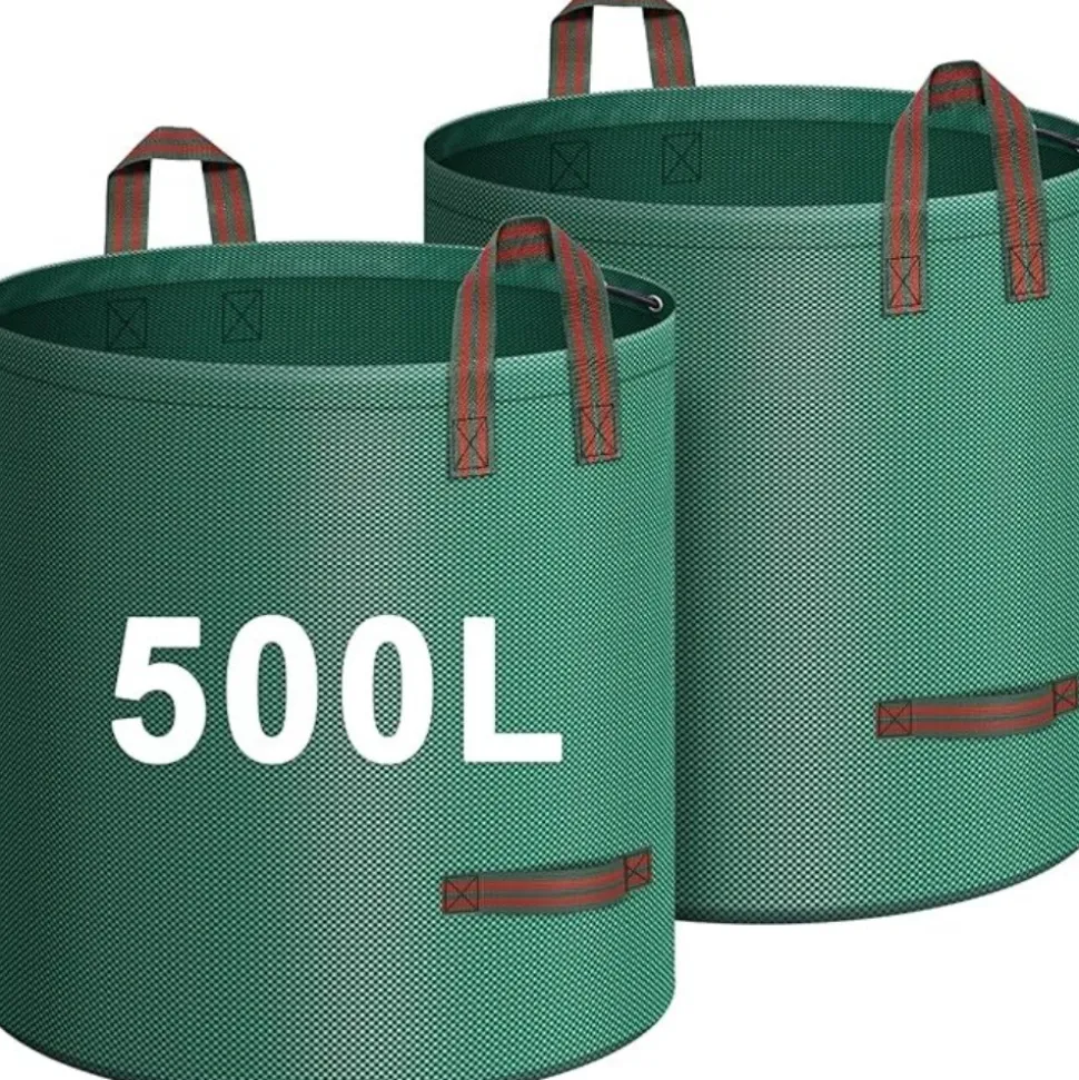 DTOPBUYAGE - 2x sac déchets verts 500l résistant