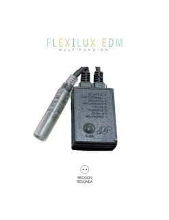 EDM - Programmeur tube flexilux 2 voies 10,5m (ip44 intérieur - extérieur) edm