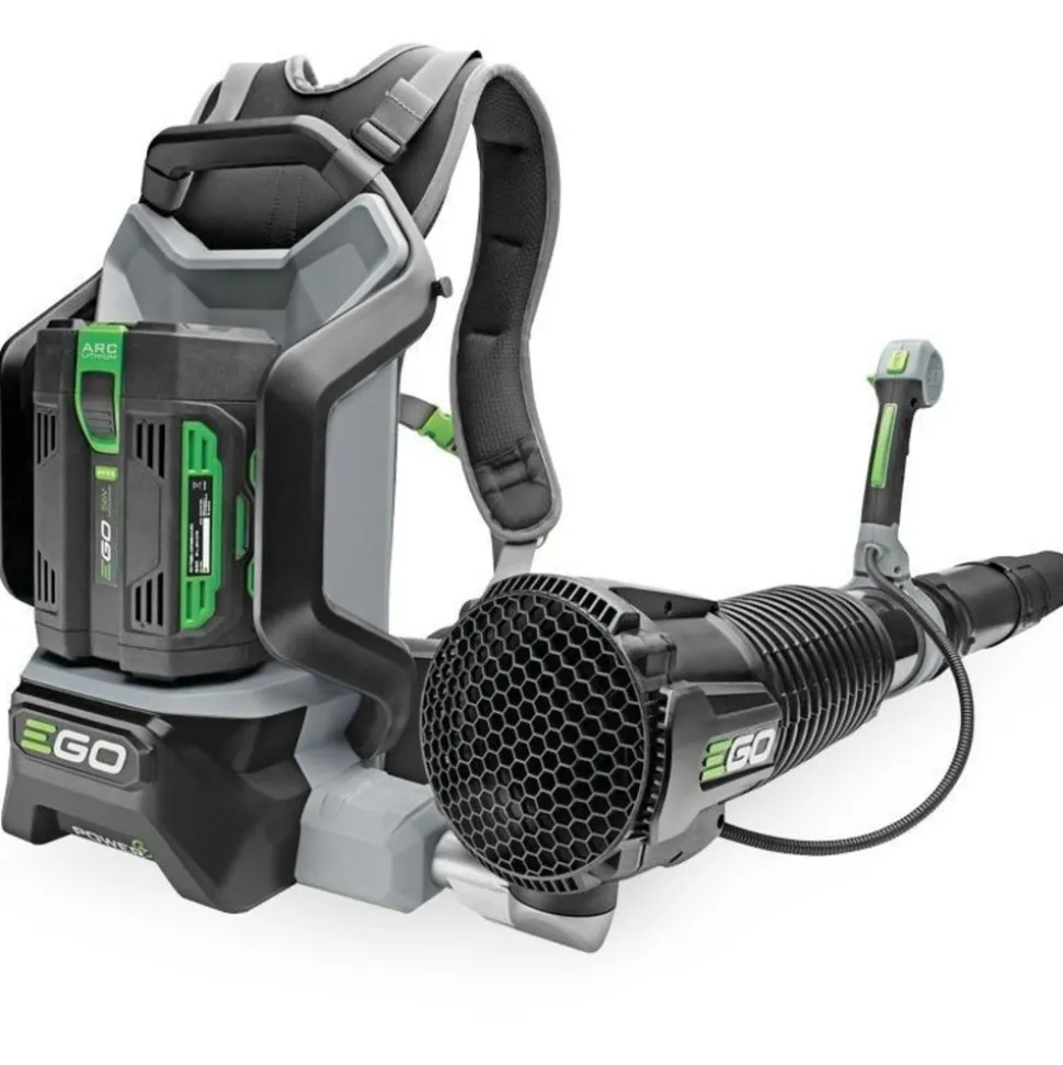 EGO POWER+ - Pack souffleur professionnel 1020m3 heure batterie dorsale 5ah chargeur rapide ego power lb6002e