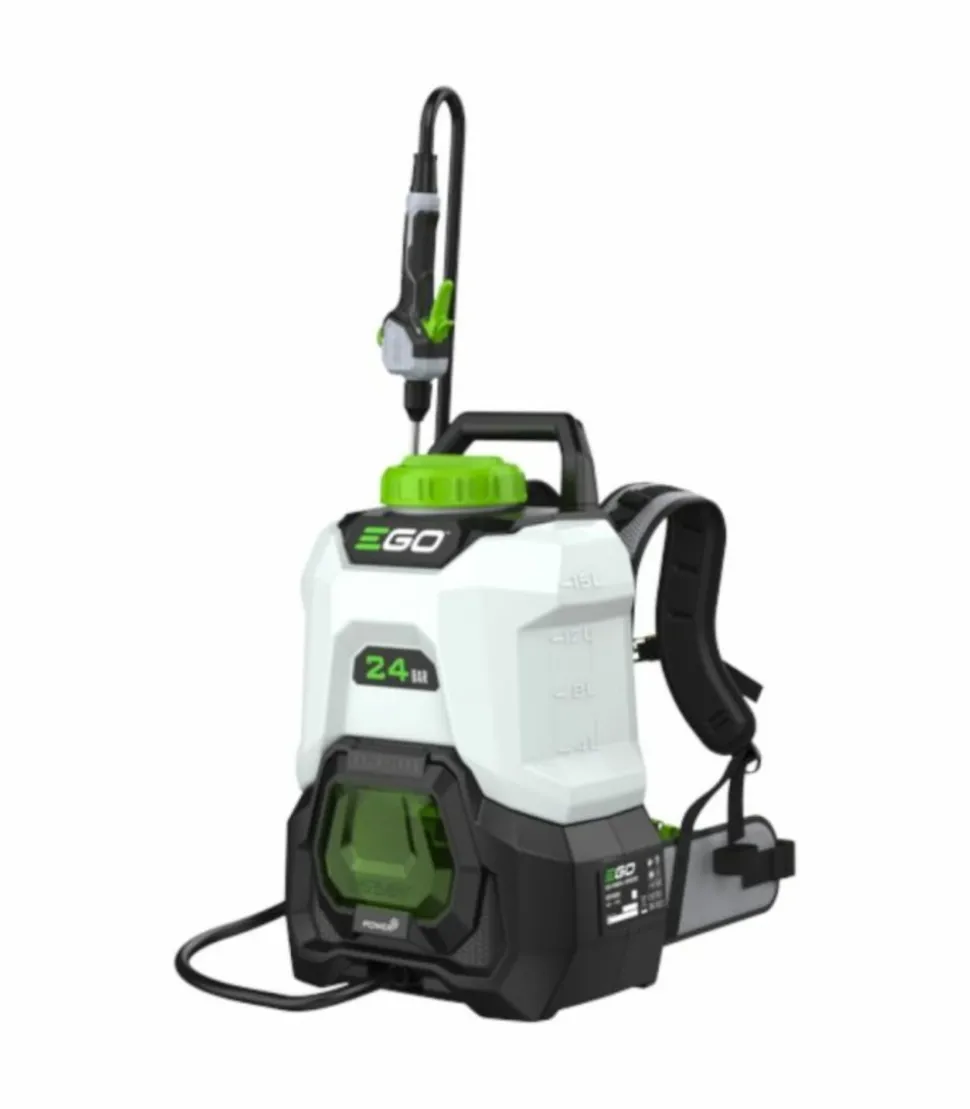 EGO POWER+ - Pulvérisateur dorsal 15l sans fil 56v, pression réglable 24 bars - ego bsp3500e