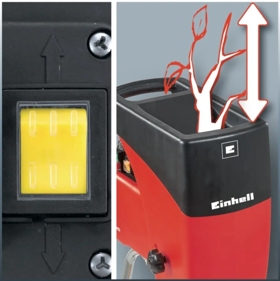 EINHELL - Broyeur de végétaux électrique gc-rs 2540