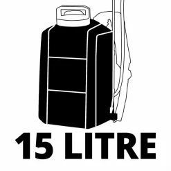 EINHELL - Pulvérisateur dorsal sans fil ge-ws 18/150 li - capacité 15 l - débit 102 l/h - sans batterie