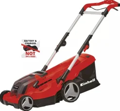 EINHELL - Tondeuse sans fil ge-cm 36/37 li-solo - 36v - coupé 37cm - bac 45l - hauteur 25-75mm- sans batterie/chargeur