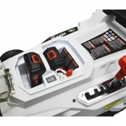 ELEM - Tondeuse a gazon a batterie 37cm 40v (2x 20v 2ah) - moteur induction - fonction mulching- tde40v37-li2bf