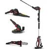 ELEM GARDEN TECHNIC - Outil de jardin multifonctions 4en1 sans fil 20v