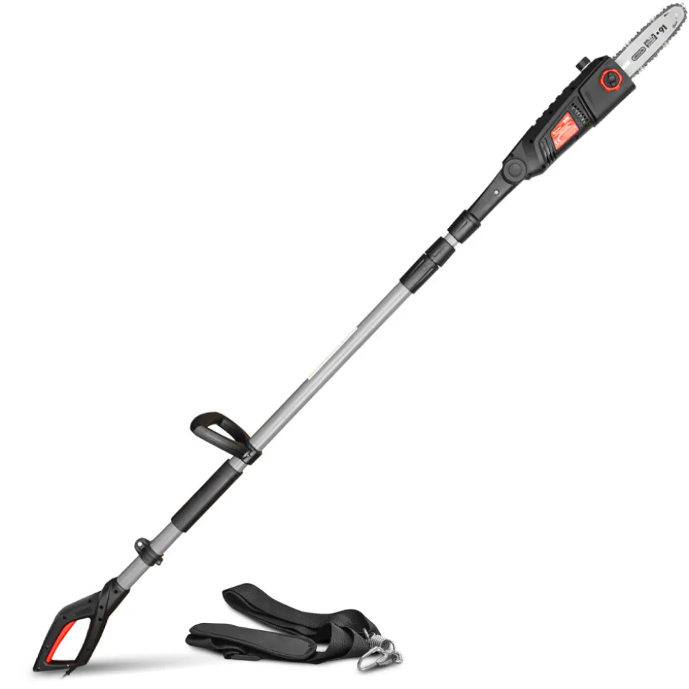 ELEM GARDEN TECHNIC - Scie à ébrancher sur perche 710w guide oregon 24cm