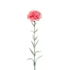 EMERALD - Fleur artificielle, tige d'œillet - H.67cm