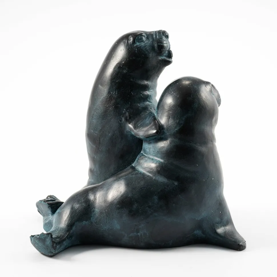 ESOTEC - Esotec gargouille couple de chiens de mer avec pompe de bassin solaire 5 watts jeu d'eau 101656