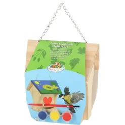 ESSCHERT DESIGN - Mangeoire à oiseaux artisanale avec peinture