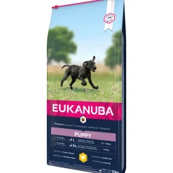 EUKANUBA - Croquettes au poulet, pour chiot de grande taille - 12kg