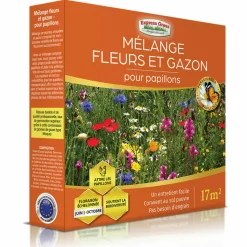 EUROPA GREEN - Mélange de fleurs - gazon japonais - (lot de 3 mélange de fleurs)