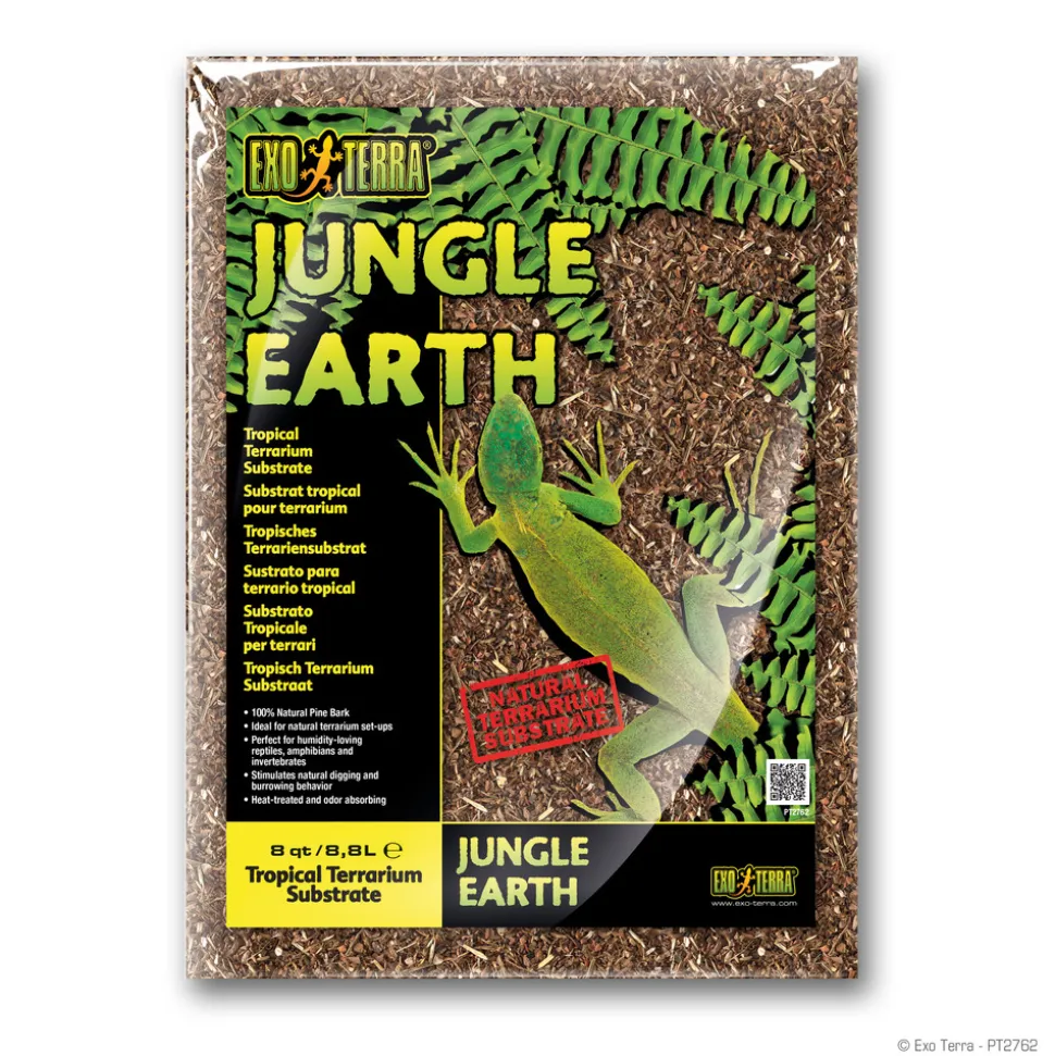 EXO TERRA - Substrat naturel jungle earth terrariums 26.4l
