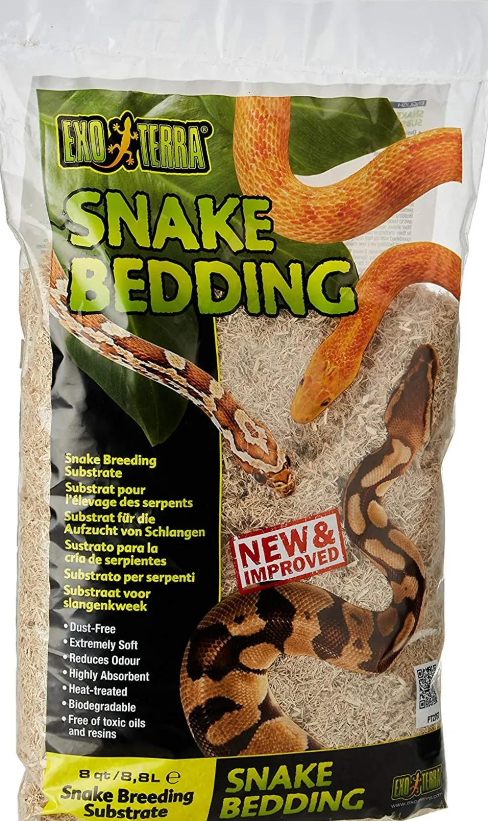 EXO TERRA - Substrats snake bedding reptile 8.8l