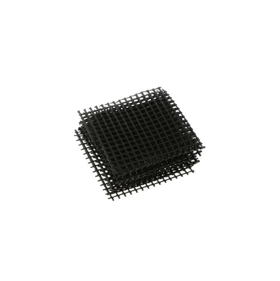 EXOTENHERZ - Jeu de 5 grilles de couverture bonsaï pour trous de drainage, 10.5x10.5cm, à découper sur mesure