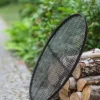 FARM COOK - Grille ronde à suspendre pour brasero en acier-ø 90cm-acier noir sablé---acier noir sablé