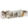 FEERIC LIGHTS & CHRISTMAS - Set de 3 bougies parfumées photophore en verre d 5 x h 6 cm - vert