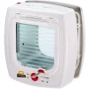 FERPLAST - Chatière Swing Microchip, blanche L. 22.5 x l. 16,2 x H. 25.2 cm