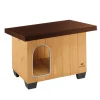 FERPLAST - Niche en bois Baita 60 marron, 73,5x59x52,5 cm