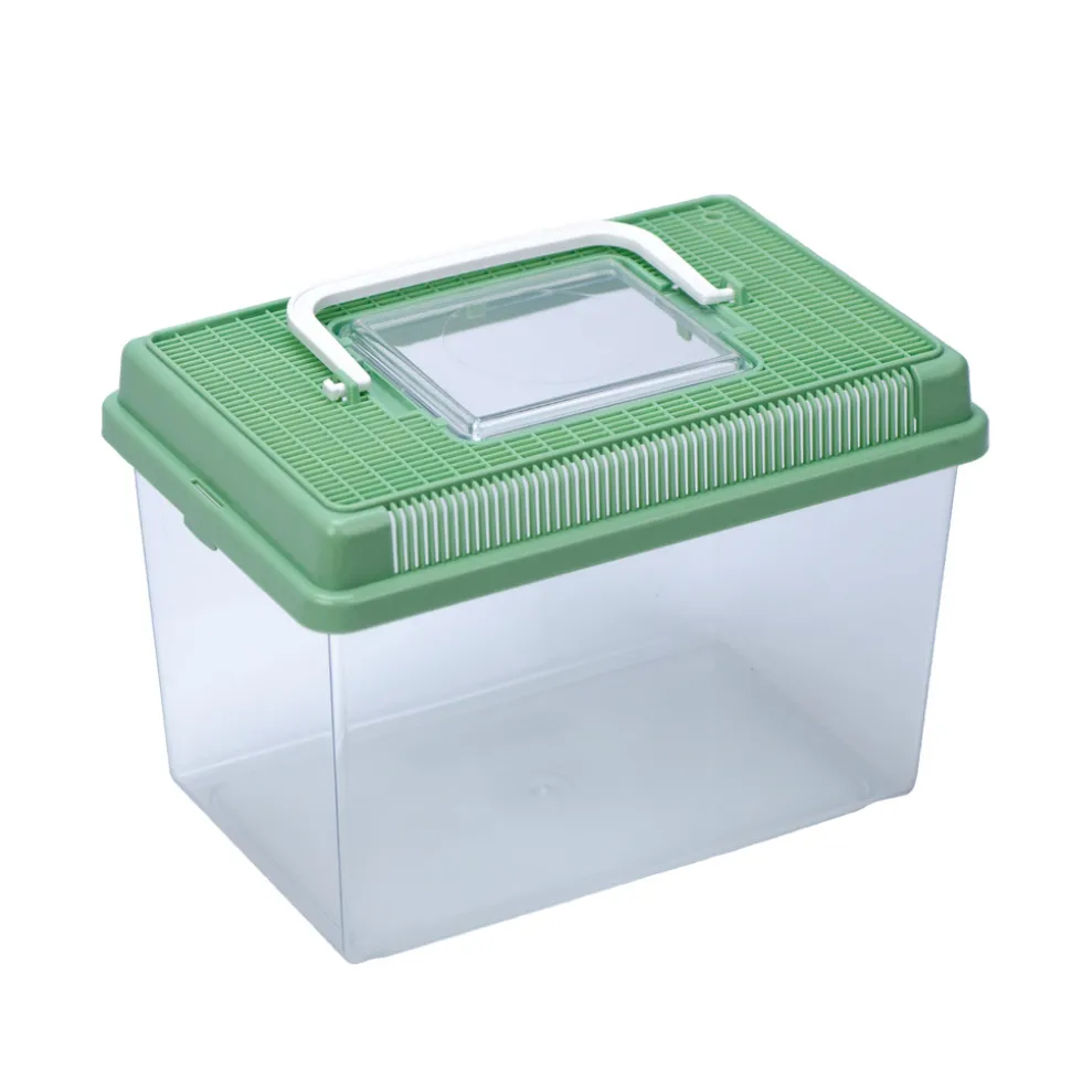 Ferplast aquarium en plastique pour poissons geo medium bac 2,5 l conteneur pour petits animaux, aquarium, terrarium, insectes,