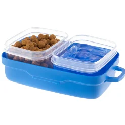 Ferplast pet ristò jeu de gamelles voyage chiens fermeture hermétique porte nourriture eau