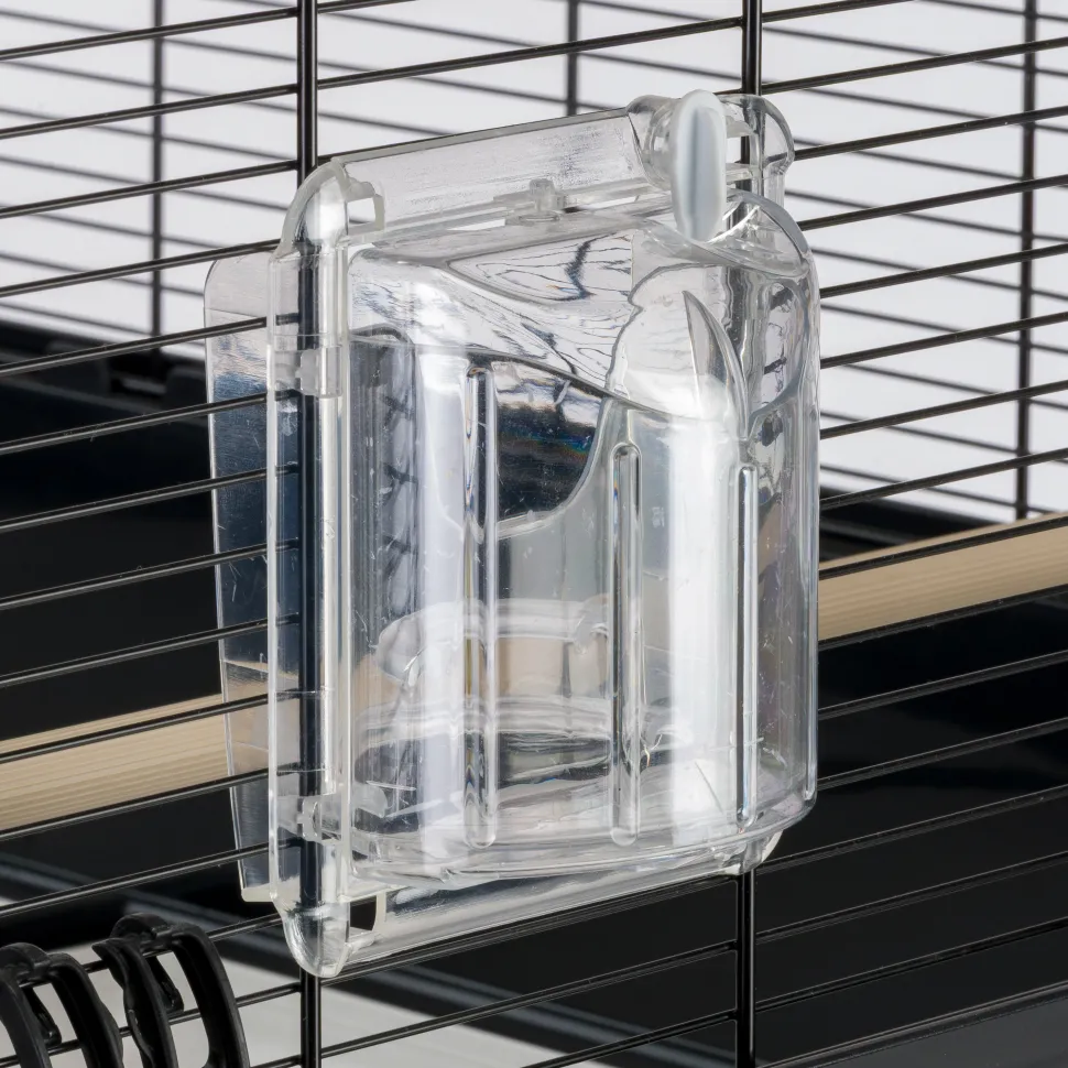Ferplast volière cage à oiseaux piano 8 grande cage pour oiseaux, canaris, pinsons, perruches ondulées, inséparables, en métal,