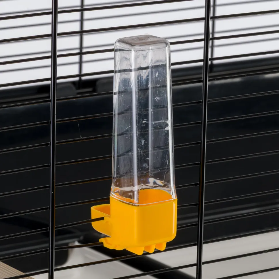 Ferplast volière cage à oiseaux piano 7 grande cage pour oiseaux, canaris, pinsons, perruches ondulées, inséparables, en métal,