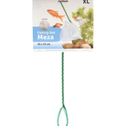 FLAMINGO - Epuisette xl 20 cm x 14 cm x 46 cm filet fin aquarium
