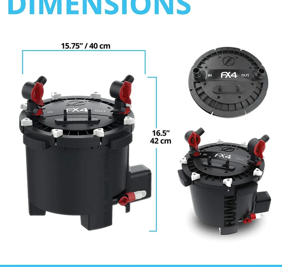 FLUVAL - Filtre externe fx4 2650 lph