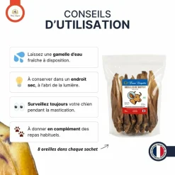 FRANCE CROQUETTES - Oreille de buffle 5x400g - france croquettes