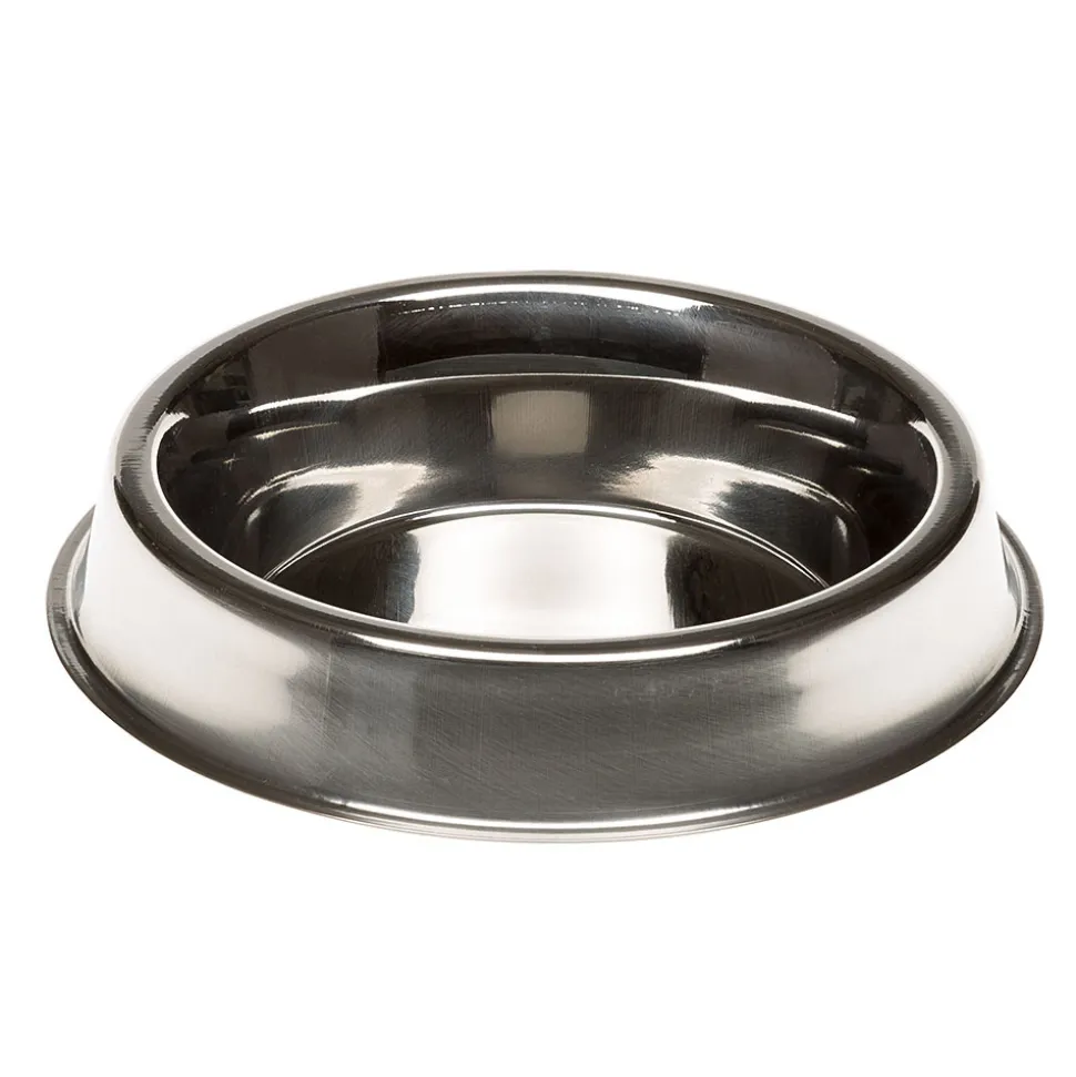 Gamelle en acier inoxydable relevé antidérapant chiens chats ferplast supernova
