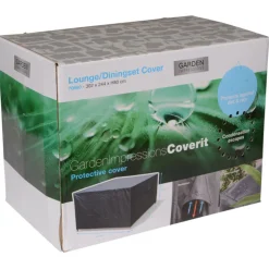 GARDEN IMPRESSIONS - Housse coverit l/d de jardin 302 x 244 x h 80 - garden impressions