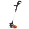 GARDEN TECHNIC - Coupe-bordures électrique - garden technic cbe3525t-22 - 380w - larg. De coupe 25cm - 8 positions - câble de rallonge 25m inclus