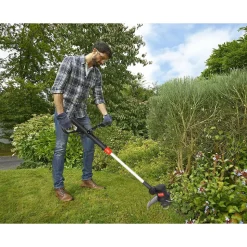 GARDEN TECHNIC - Coupe-bordures électrique - garden technic cbe3525t-22 - 380w - larg. De coupe 25cm - 8 positions - câble de rallonge 25m inclus