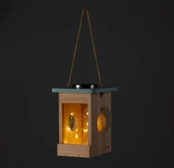 GARDENATURE - Maison à insectes lumineuse solaire