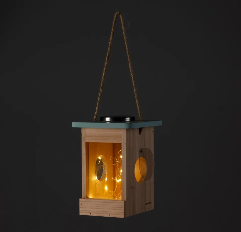 GARDENATURE - Maison à insectes lumineuse solaire