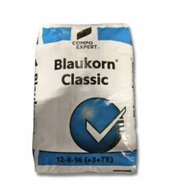 GAZON DE FRANCE - Engrais bleu blaukorn 25kg améliore le rendement des cultures, recommandé en fumure de fond - neg01038
