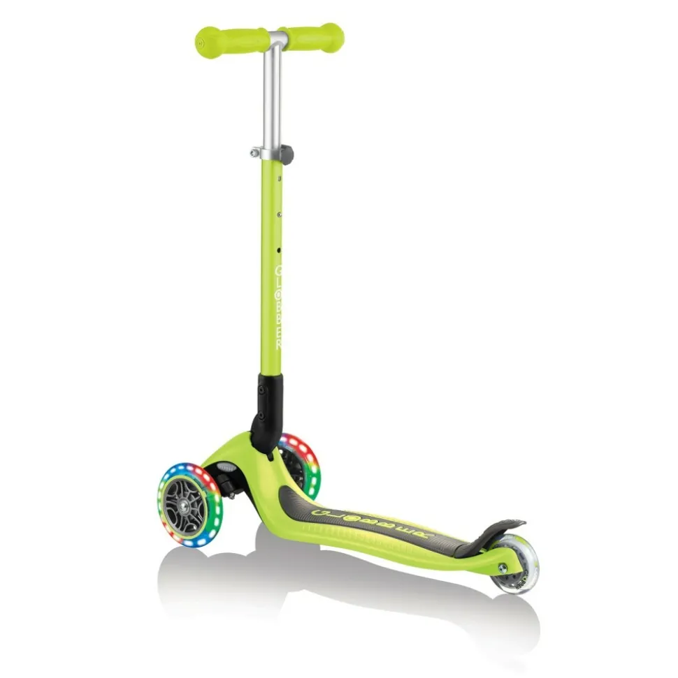 GLOBBER - Globber - trottinette évolutive enfant lumineuse et pliable primo - vert