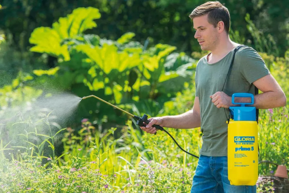 GLORIA - Pulvérisateur à pression prima 5 lance en laiton - 5l