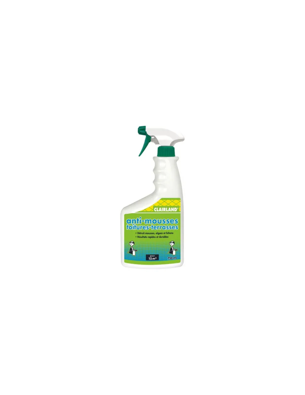 GÉNÉRIQUE - Anti dépôts verts toiture prêt à l'emploi 750ml /nc - clairland.