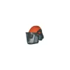 GÉNÉRIQUE - Casque de protection forestier, grille à maillage étroit, anti-bruit 26db relevables et bandeau anti sudation.normes ce: en352,