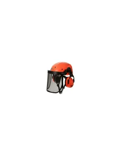 GÉNÉRIQUE - Casque d'élagage pour travaux en hauteur. Abs avec protection intérieure en eps haute densité et doublure, sans bavette, visière