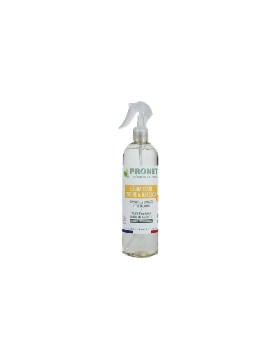 GÉNÉRIQUE - Dégraissant cuisine barbecue ecocert 500ml - pronet nature