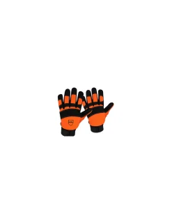 GÉNÉRIQUE - Gants de tronçonnage demi-saison à main gauche en kevlar taille 11 (xl), en381-7 - classe 1, en388 - 2122x. Cuir véritable.